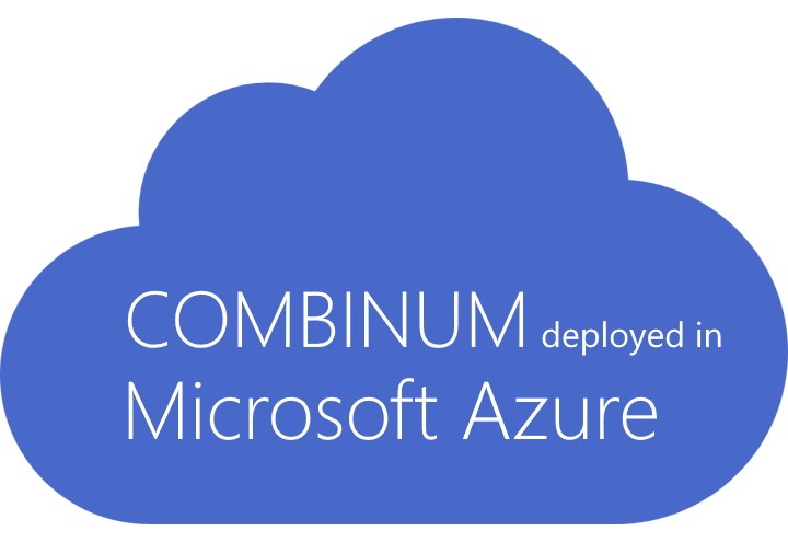  COMBINUM bereitgestellt in Microsoft Azure