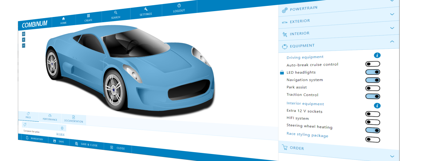 Fordern Sie eine Demo von Combinum CPQ an